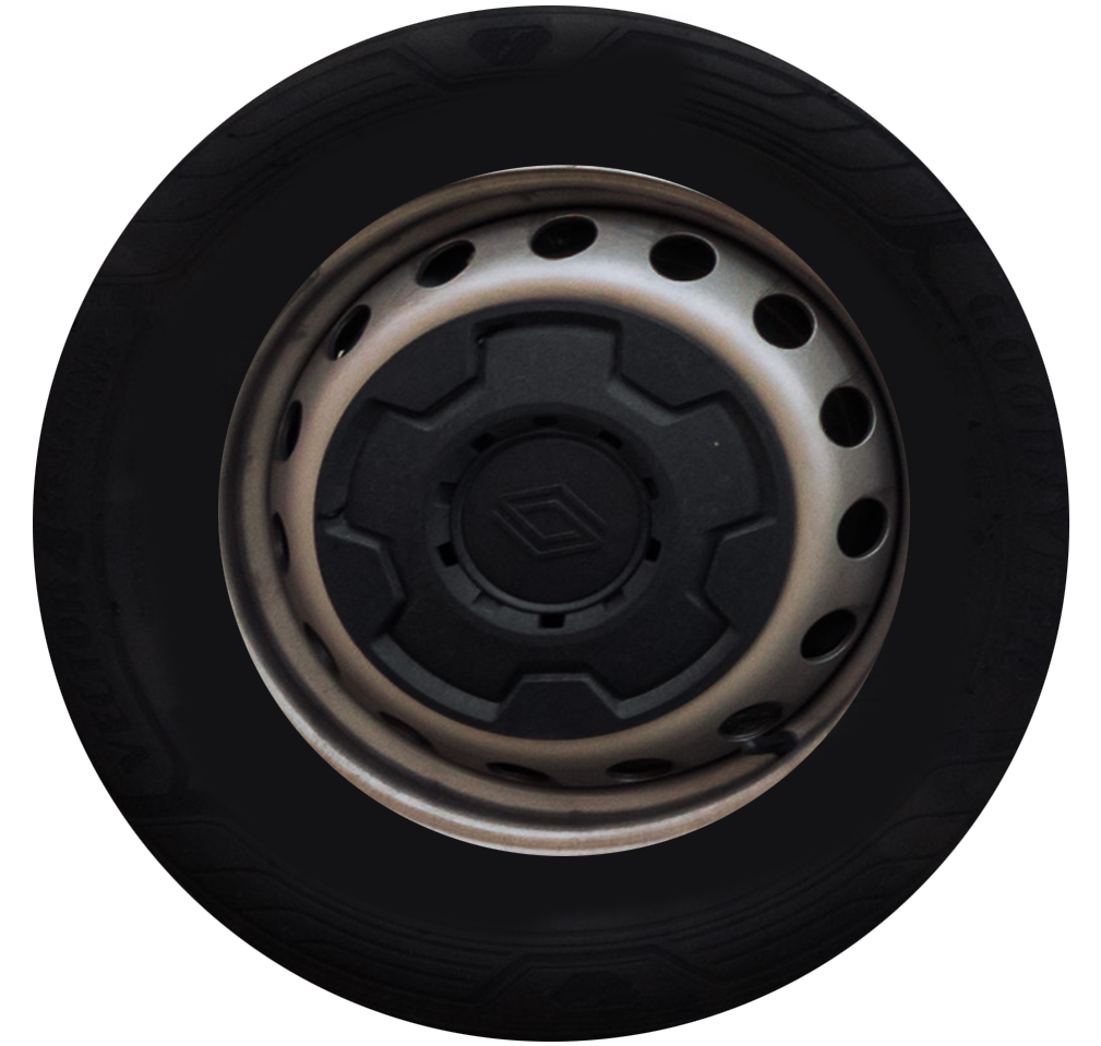 ASH Carrosserie van wheel